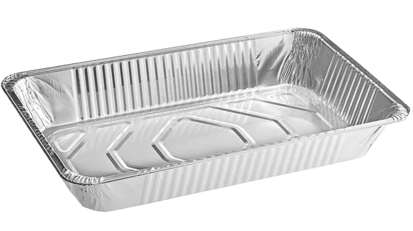 Full size deep foil steam table pan